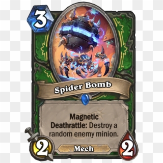 Spiderbomb Enus - Spider Bomb Hearthstone Clipart