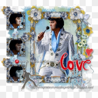 Elvis Presley In Love With You Clipart