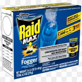 Raid Max® Concentrated Deep Reach™ Fogger - Raid Max Fogger Clipart