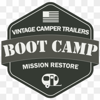 Welcome To Vintage Camper Trailers Boot Camp, A Three - Guinness Clipart