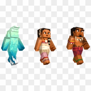 Also Arriving On New Versions Of Minecraft And Nintendo - Minecraft Skin Moana Heihei Clipart