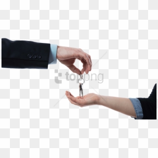 Free Png Handing Over Keys Png Image With Transparent - Hand With Keys Png Clipart