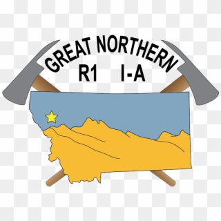 Great Northern Fire Crew Logo Clipart