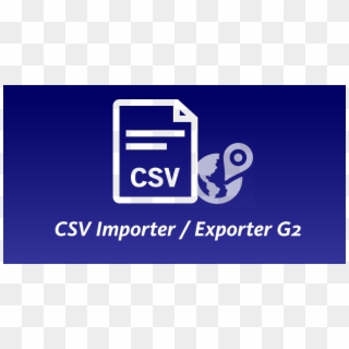 Csv Importer / Exporter & Geocoder G2 - Graphic Design Clipart