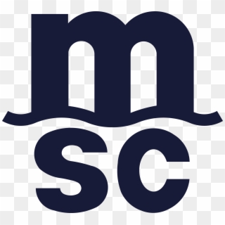 Msc Logo - Mediterranean Shipping Company Logo Png Clipart