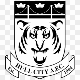 Hull Logo Black And White - Hull City A.f.c. Clipart