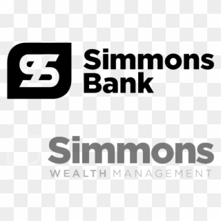 Simmons Bank Wm Gs Logo Lockup Vertical - Graphics Clipart