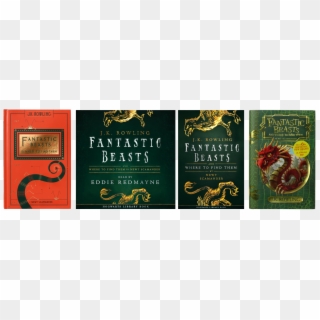 Six New Fantastic Beasts Unleashed Today - Jk Rowling Fantastic Beasts Book Series Clipart