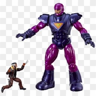Marvel Days Of Future Past Legends Series Exclusive - Marvel Legends Wolverine And Sentinel Clipart