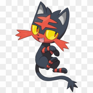 I'm Really Between It And Popplio For Who I'm Gonna - Pokemon Litten Clipart