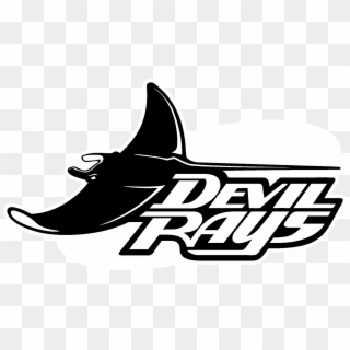 Tampa Bay Devil Rays Logo Black And White - Tampa Bay Rays Logo Clipart