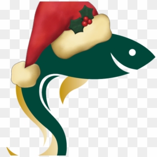 Logo Pez Navidad - Drawing Of Santa's Hat Clipart