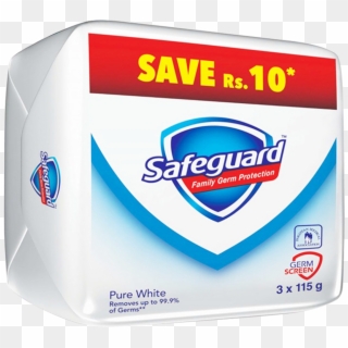 Safeguard Soap Family Pack Pure White 3x115 Gm - Safeguard Soap Value Pack Clipart