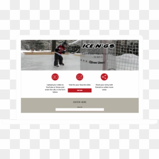 Ice Go Video Upload Template - Goalkeeper Clipart