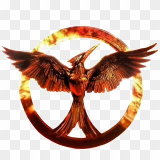 The Mockingjay Logo By Almina Cummings - Mockingjay Logo Png Clipart