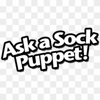 Ask A Sock Puppet - Calligraphy Clipart