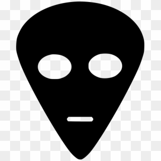 Ufo Face Man Human Head Comments - Mask Clipart