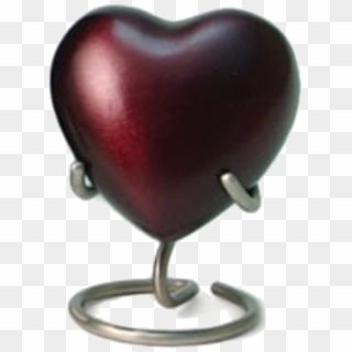 Monterey Ruby Heart Keepsake - Heart Clipart