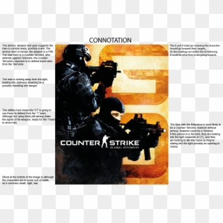 Denotation And Connotation Of Counter-strike - Counter Strike Global Offensive Csgo Clipart