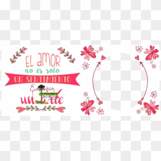 14 Febrero Día De Los Enamorados / Tazones Enamorados - Floral Design Clipart