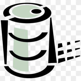 Vector Barrel Oil Drum Clipart