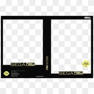 Sega Early Case Cover Template Zacharylunsfordart Apno - Sega Cd Box Template Clipart