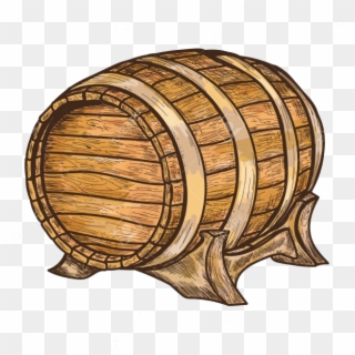 Imagen " - Wooden Beer Barrel Keg Clipart