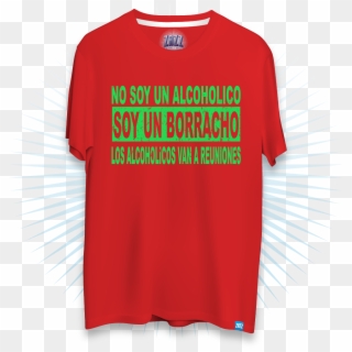 Polo Caballero Soy Un Borracho - Active Shirt Clipart