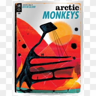 'dallas Limited Edition Foil Screenprint' Arctic Monkeys - Screen Printing Clipart