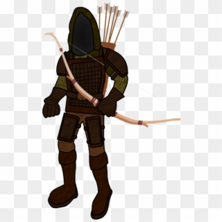 Computer Icons Target Archery Bow And Arrow - Ranger Archer Clipart - Png Download