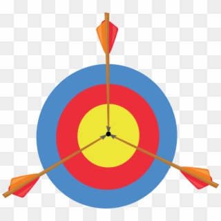 Arrow Target - Target Archery Clipart