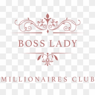 About Boss Lady Millionaires Club - Millionaire Club Png Logos Clipart