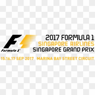 2017 Formula 1 Singapore Airlines Grand Prix - Formula 1 Clipart