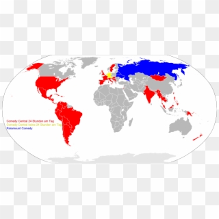 Comedy Central Karte - Mena Region World Map Clipart