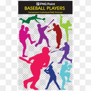 Silhouette Images, Icons And Clip Arts Of Baseball - Illustration - Png Download