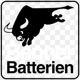 Banner Batterien Logo Black And White Clipart