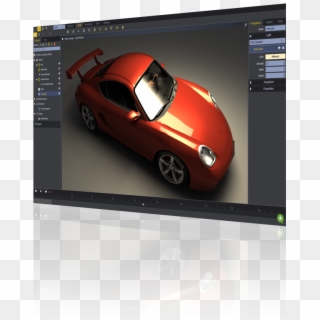 See How Fast V-ray Renders On Your Machine - Supercar Clipart