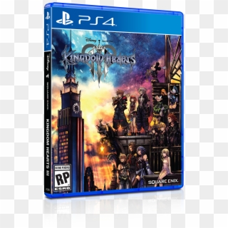 Kh3[kh3] Official Box Rendering - Kingdom Hearts Iii Ps4 Cover Clipart