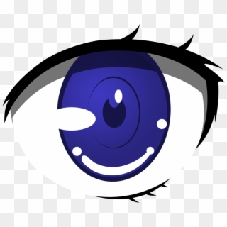 Blue Eyes - Anime Eyes Transparent Background Clipart