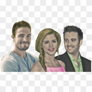 Tommy Merlyn Felicity Smoak Oliver Queen Tommy Merlyn, - Girl Clipart