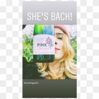 “via Emily's Instagram Story [04/04/2019] ” - Glass Bottle Clipart