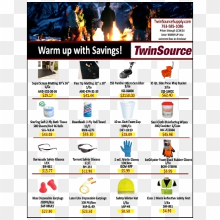 2014 February Safety Supply / Janitorial Supply Deals - Safety Supplies Sales Flyer Clipart