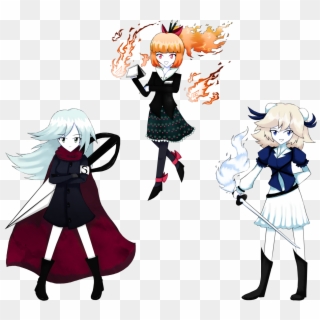Main Characters Of Nansei Fallen Enchantment Name - Cartoon Clipart