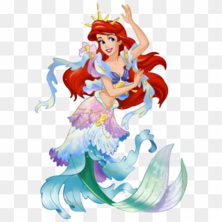 Pin By Sandra Carranza On Ariel La Sirenita - Ariel Little Mermaid Character Clipart