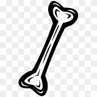 Vector Illustration Of Human Femur Bone Clipart