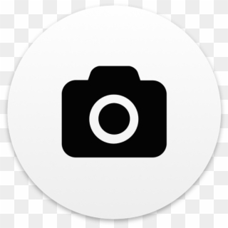 Iphone Camera Icon Transparent - Photograph Clipart