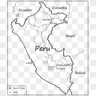 Peru Map - Map Clipart