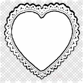 Lace Heart Clipart Clip Art - 8 Ball Clipart - Png Download