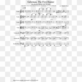 Gehrman The First Hunter - Merry Go Round Of Life Sheet Music Piano And String Clipart