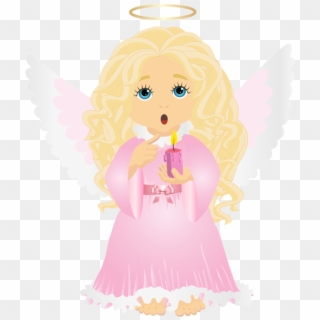 Angel Vector, Fairy, Angel Wallpaper, Candles, Angel - Pink Angel Clip Art - Png Download